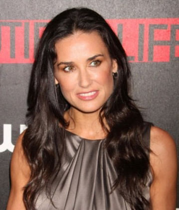 Actress Demi Moore Hairstyle