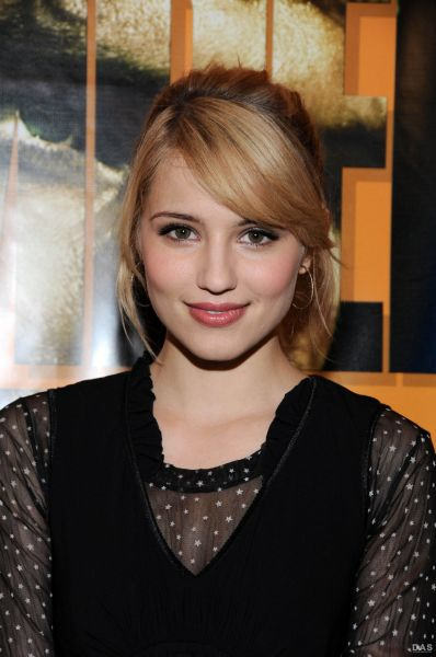 Sweet Dianna Agron Long Hairstyle