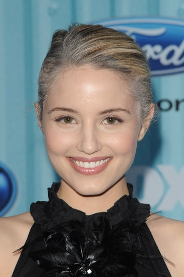 Dianna Agron Updo Hairstyle