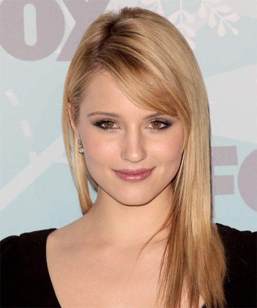 Dianna Agron Straight Haircut