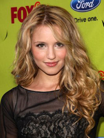 Dianna With Curly Hairstyle