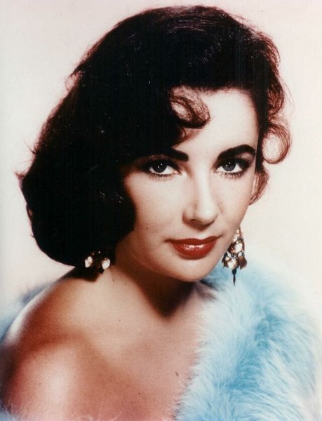 Actress Elizabeth Taylor Hairstyle