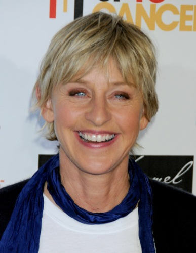 Ellen Degeneres Short Hairstyle