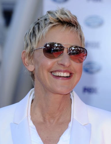 Stylish Haircut of Ellen Degeneres