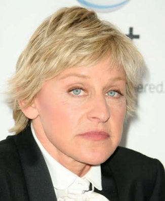 Nice Haircut of Ellen Degeneres