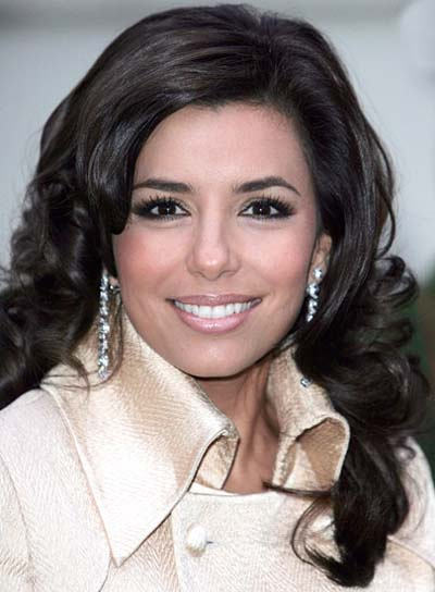 Eva Longoria Curly Hairstyle