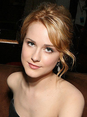 Evan Rachel Wood Updo Style