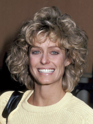 Farrah Fawcett Stylish Haircut