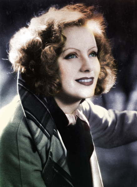 Greta Garbo Vintage Hairstyle