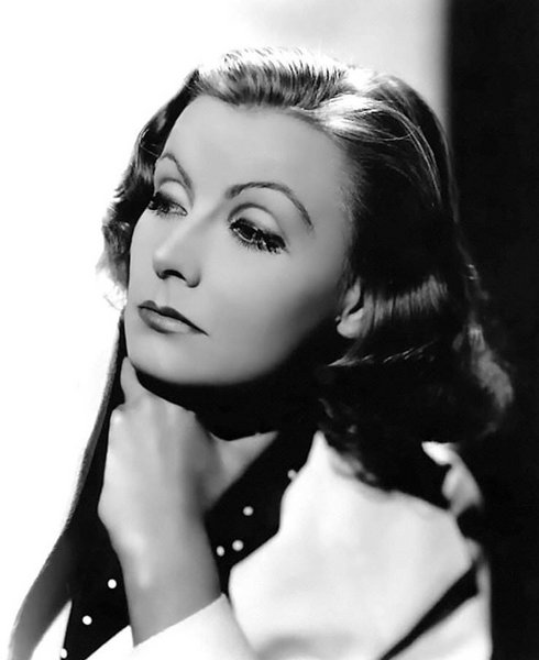 Greta Garbo Flapper Hairstyle