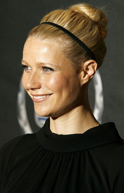 Gwyneth High Updo Hairstyle