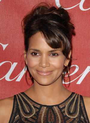 Halle Berry Updo Hairstyle
