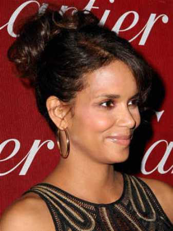 Halle Berry Updo Hairstyle