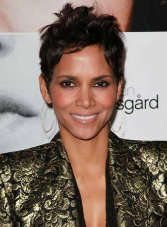 Halle Berry Very Short Haircut