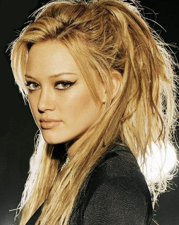Beautiful Hairtyle Of Hilary Duff