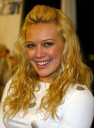 Hilary Duff Wavy Hairstyle