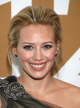 Hilary Duff Updo Hairstyle