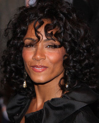 Jada Pinkett Curly Hairstyle