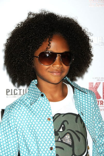 Jaden Smith Afro Hairstyle