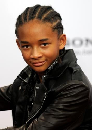 Cornrows Hairstyle of Jaden Smith.