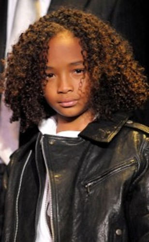 Jaden Smith with Curly Hairs