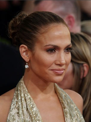 Jennifer Lopez Bun HAirstyle