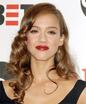 Vintage Jessica Alba Hairstyle