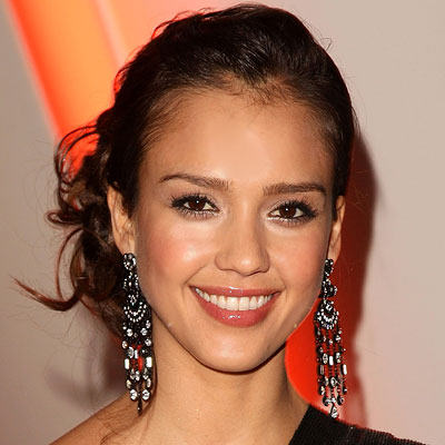 Jessica Alba Updo Hairstyle