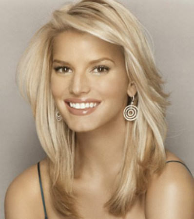 Nice Jessica Simpson Hairstyle