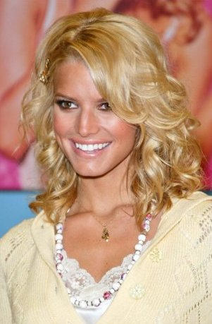 Jessica Simpson Curly Hairstyle