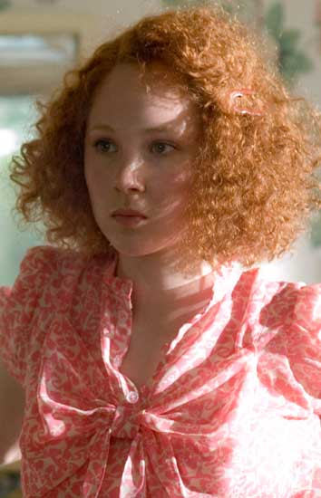 Juno Temple Afro Hairstyle