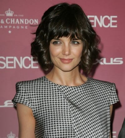 Cool Haircut of Katie Holmes