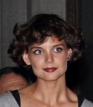 Marvelous Hairstyle Of Katie Holmes