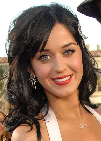 Winsome Katy Perry Hairstyle