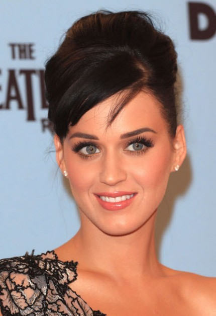 Katy Perry Party Updo Hairstyle