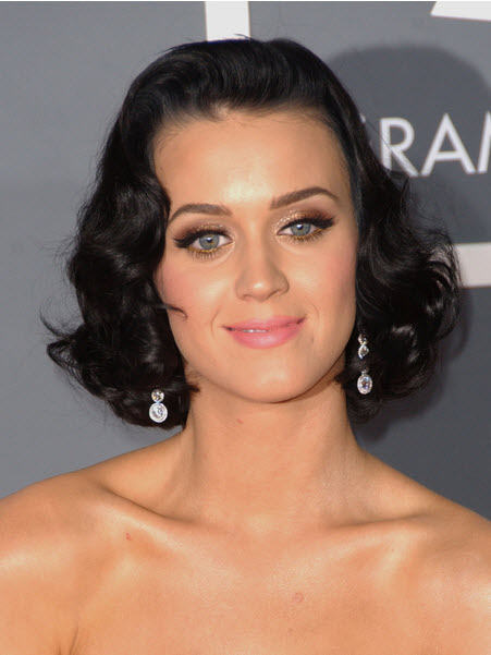 Katy Perry Vintage Hairstyle