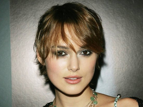 Short Hairstyle of Keira Knightley