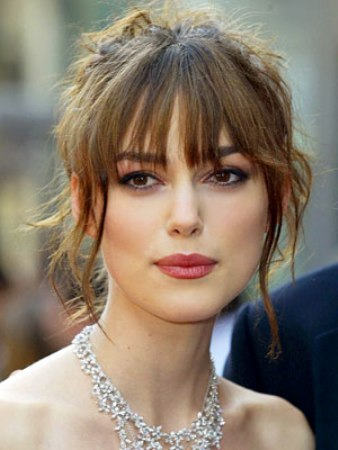 Frizzy Hairstyle of Keira Knightley