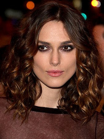 Keira Knightley Curly Hairstyle