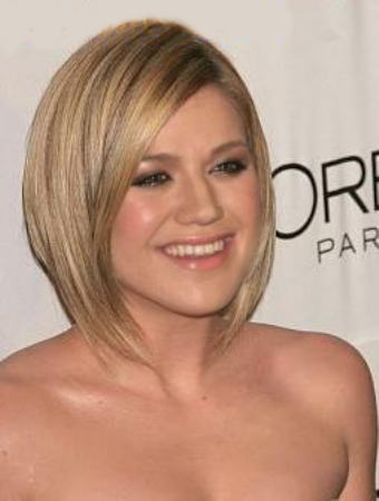 Kelly Clarkson Bob Hairstyle