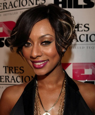 Keri Hilson Highlights Hairstyle