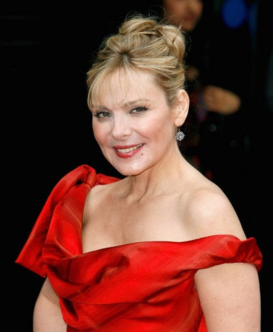 Kim Cattrall Updo Hairstyle