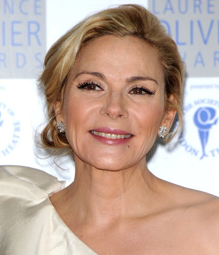 Updo Hairstyle of Kim Cattrall