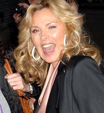 Tempting Hairstyle of Kim Cattrall