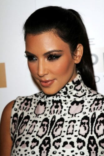 Kim Kardashian Ponytail Hairstyle