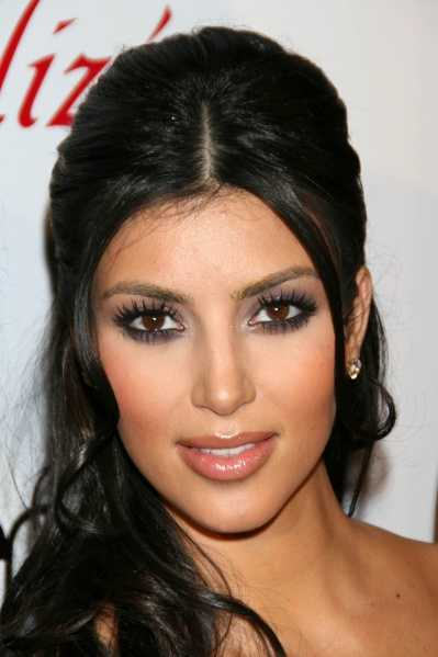 Half Hairstyle Of Kim