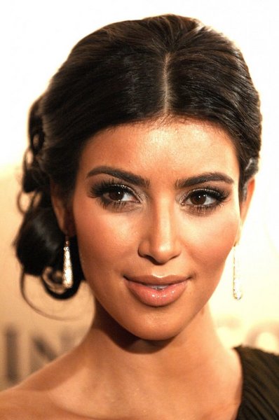 Updo Hairstyle of Kardashian