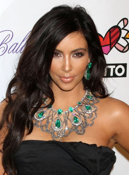 Kim Kardashian PArty Hairstyle
