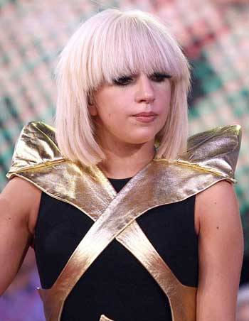 Lady Gaga Shaggy Haircut