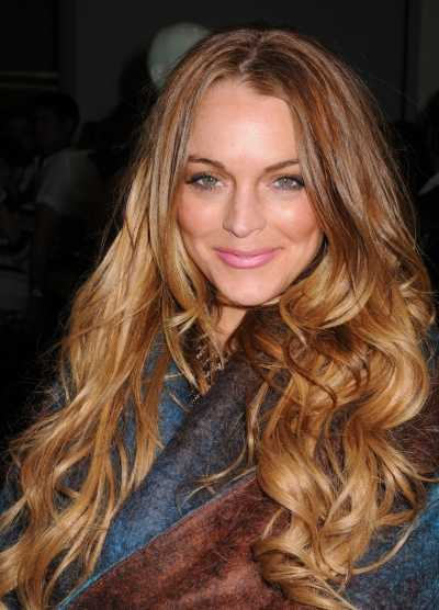 Beautiful Hairstyle of Lindsay Lohan